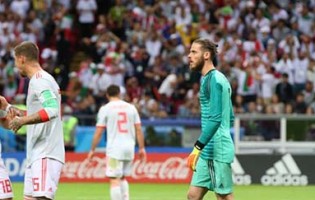 Alireza Beiranvand v. David De Gea – Irão 0-1 Espanha – Estatísticas