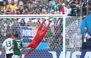 Guillermo Ochoa faz nove defesas e destaca-se em duas – Alemanha 0-1 México