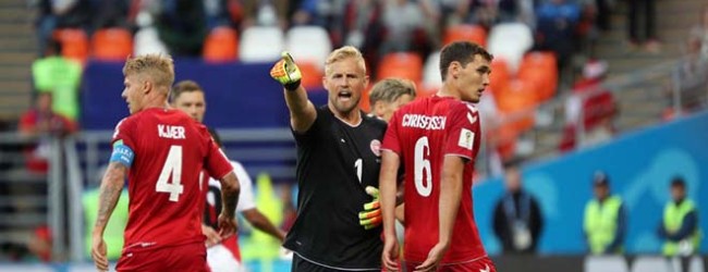 Kasper Schmeichel v. Pedro Gallese – Dinamarca 1-0 Peru – Estatísticas