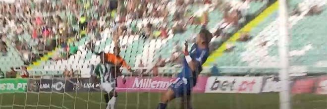 Joel Pereira estreia-se com defesa pouco ortodoxa – Vitória FC 1-2 CD Nacional