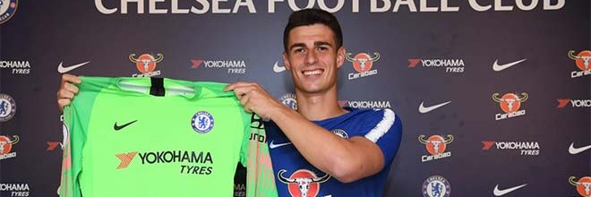 Kepa Arrizabalaga assina pelo Chelsea FC por 80 milhões e é o guarda-redes mais caro de sempre