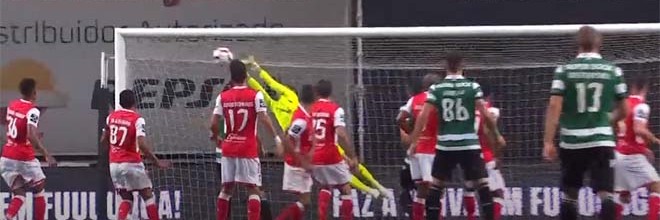 Tiago Sá voou em defesa vistosa e fechou a baliza novamente aos 88′ – SC Braga 1-0 Sporting CP