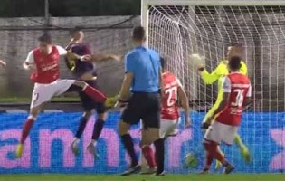 Carlos Marafona fecha a baliza em resposta a curta distância – FC Felgueiras 0-1 SC Braga