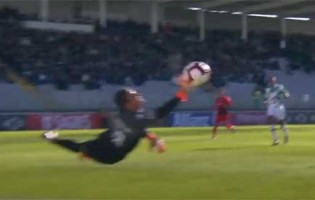 Jhonatan Luiz fecha a baliza em voo vistoso – Moreirense FC 1-0 CS Marítimo