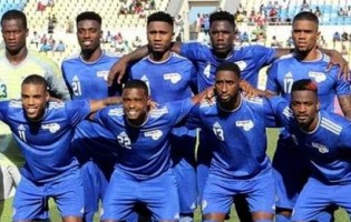 Thierry Graça debutou pela seleção de Cabo Verde ao fechar a baliza contra a Tanzânia (3-0)
