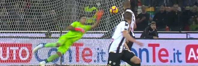 Juan Musso dá espetáculo em várias defesas – Udinese 0-1 AC Milan
