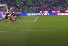Renan Ribeiro respondeu a três investidas – Sporting CP 4-1 CD Aves
