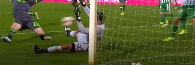Renan Ribeiro consegue fazer dupla-defesa – Rio Ave FC 1-3 Sporting CP