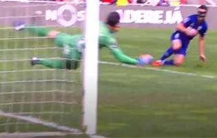 António Filipe coloca-se em várias intervenções – SC Braga 2-1 GD Chaves