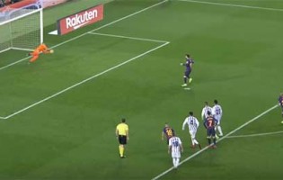 Jordi Masip defende penalti de Lionel Messi e faz outras defesas de nível – FC Barcelona 1-0 Valladolid