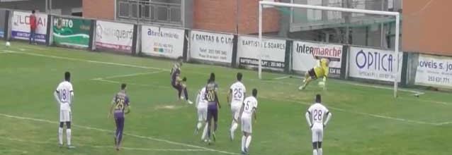 Luís Miguel Fernandes defende grande penalidade e começa golo em pontapé – SC Maria da Fonte 2-0 Limianos
