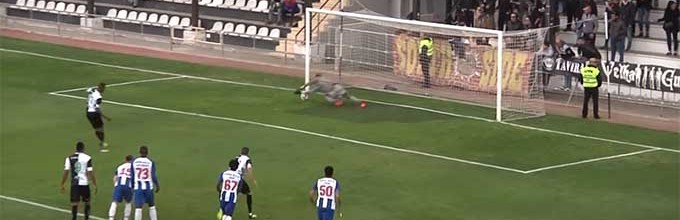 Mouhamed Mbaye defende grande penalidade e destaca-se em outras defesas – SC Farense 0-0 FC Porto B