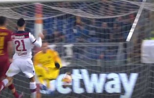 Robin Olsen aparece em três defesas – AS Roma 2-1 Bologna FC
