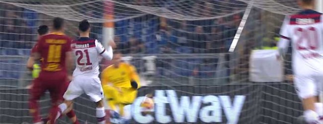 Robin Olsen aparece em três defesas – AS Roma 2-1 Bologna FC