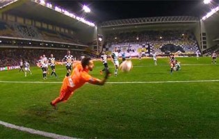 Rafael Bracali evita golo acrobático no último grito – Boavista FC 1-2 Sporting CP