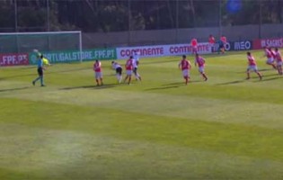 Ricardo Velho defende grande penalidade – SC Braga sub-23 1-1 SL Benfica sub-23