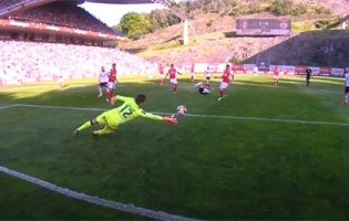 Tiago Sá destaca-se em três intervenções – SC Braga 1-4 SL Benfica