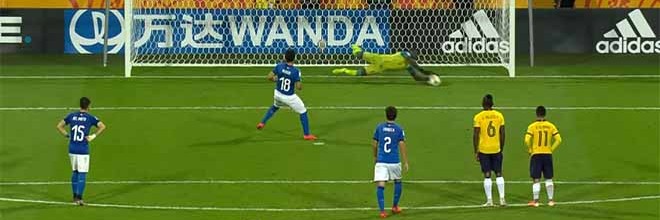 Moisés Ramírez defende penalti e Marco Carnesecchi intervém com visibilidade – Equador 1-0 Itália (Mundial sub-20)
