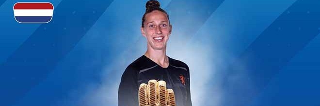 Sari van Veenendaal eleita a Luva de Ouro do Mundial’2019