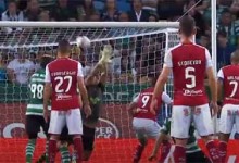Renan Ribeiro protagoniza defesas de último grito antes de sofrer – Sporting CP 2-1 SC Braga