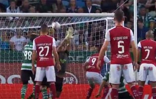 Renan Ribeiro protagoniza defesas de último grito antes de sofrer – Sporting CP 2-1 SC Braga