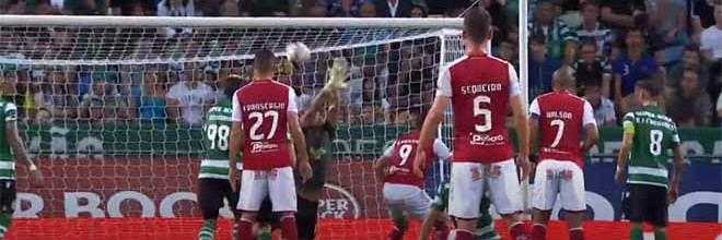 Renan Ribeiro protagoniza defesas de último grito antes de sofrer – Sporting CP 2-1 SC Braga