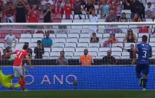 Dênis defende grande penalidade – SL Benfica 2-0 Gil Vicente FC