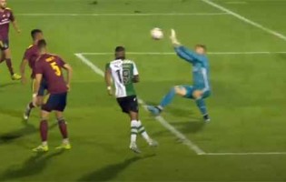 João Victor Bravim faz defesa espetacular entre outras intervenções – FC Alverca 2-0 Sporting CP
