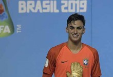 Matheus Donelli é o Luva de Ouro do Mundial sub-17 na conquista do Brasil