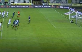 Giorgi Makaridze defende grande penalidade – Vitória FC 1-0 CD Aves
