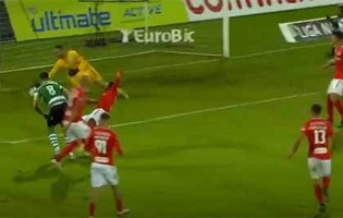 Marco Rocha destaca-se em desvio a curta distância – CD Santa Clara 0-4 Sporting CP