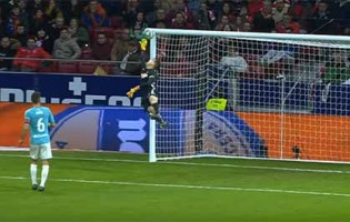 Sergio Herrera protagoniza espetáculo de defesas – Atlético de Madrid 2-0 Osasuna