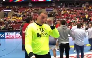 Humberto Gomes faz defesa espetacular e termina jogo em lágrimas – Portugal 34-26 Hungria (Euro 2020)