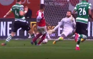 Luís Maximiano aparece em três defesas – SC Braga 1-0 Sporting CP