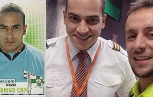Rodrigo Café: ex-guarda-redes da Naval agora é piloto de aviões