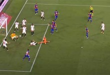 Marko Dmitrovic defende espetacular, Ocampos marca-lhe e no último minuto defende-lhe remate para golo – Sevilla FC 1-0 SD Eibar
