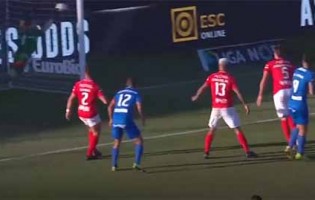 Marco Rocha faz defesa espetacular após também defender com a cara – CD Santa Clara 0-1 CS Marítimo