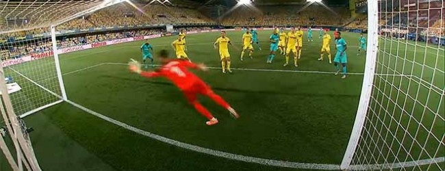 Sergio Asenjo faz defesa espetacular após sofrer – Villarreal CF 1-4 FC Barcelona