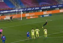 Marko Dmitrovic marca golo em grande penalidade – SD Eibar 1-2 Atlético de Madrid