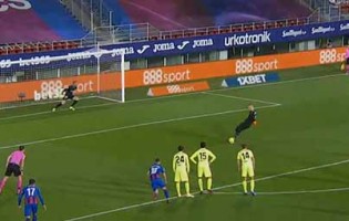 Marko Dmitrovic marca golo em grande penalidade – SD Eibar 1-2 Atlético de Madrid