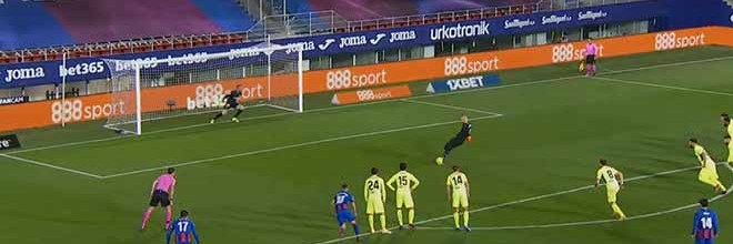 Marko Dmitrovic marca golo em grande penalidade – SD Eibar 1-2 Atlético de Madrid