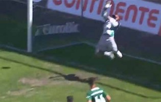 Beto Pimparel faz defesa vistosa – CS Marítimo 1-0 SC Farense