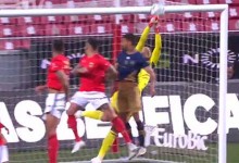 Helton Leite atrasa golo sofrido em duas defesas destacáveis – SL Benfica 2-1 CD Santa Clara