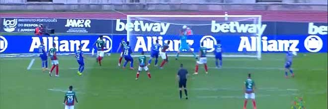Stanislav Kritciuk responde a cabeceamento a curta distância – Belenenses SAD 2-0 CS Marítimo