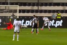 Bruno Varela faz defesa de último grito após erro com golo sofrido – SC Farense 2-2 Vitória SC