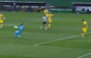 Bruno Varela começa jogo a defender no um-para-um – Sporting CP 1-0 Vitória SC