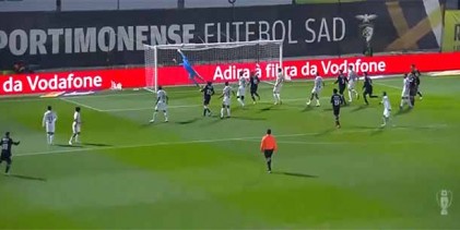 Samuel Portugal faz defesa espetacular no final do jogo após outras tantas – Portimonense SC 1-1 Vitória SC