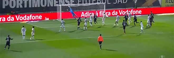 Samuel Portugal faz defesa espetacular no final do jogo após outras tantas – Portimonense SC 1-1 Vitória SC
