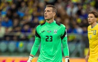 Andriy Lunin ganha titularidade na baliza da Ucrânia e garante qualificação para o Euro’2024