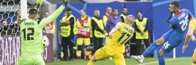 Anatoliy Trubin surge a titular, não detém golo, mas faz duas defesas – Eslováquia 1-2 Ucrânia (Euro’2024)